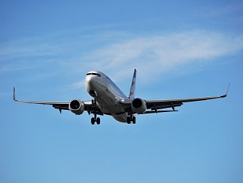 Přistání Boeingu 737-800
